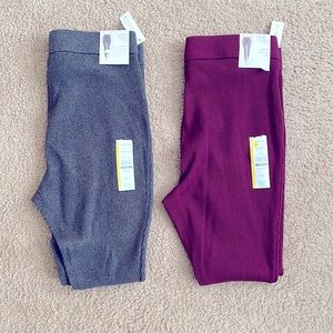 NEW Time & Tru Ribbed Jegging